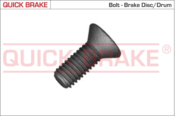 Bolt, brake disc